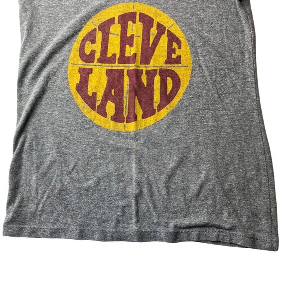 Where I’m From Tshirt Womens Small Gray Cleveland Vneck Casual - Picture 4 of 6